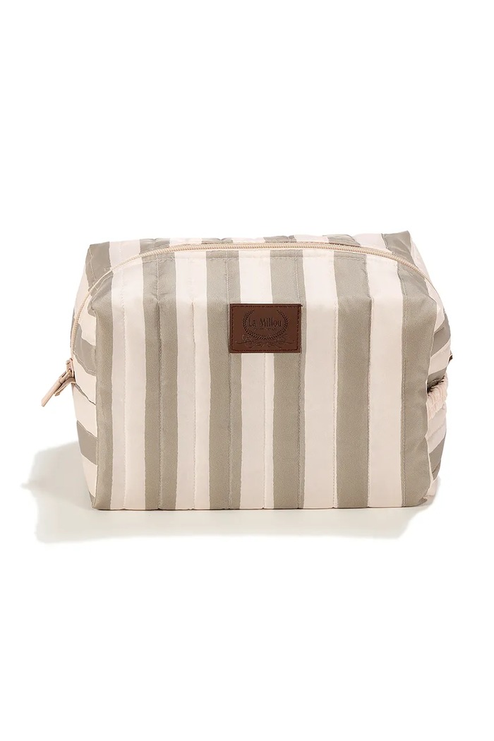 La Millou Kosmetyczka dziecięca STRIPES BEIGE beżowy 153981