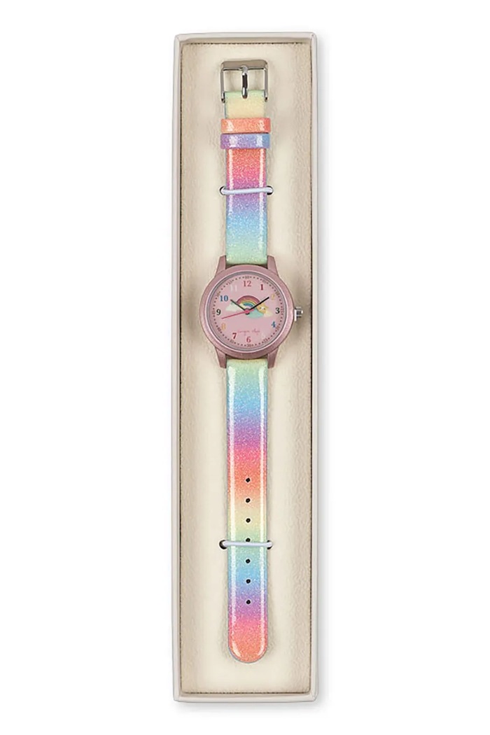 Αγορίστικα Konges Sløjd Ρολόι παιδικό KIDS WATCH RAINBOW KS106062.9BY2 πολύχρωμο