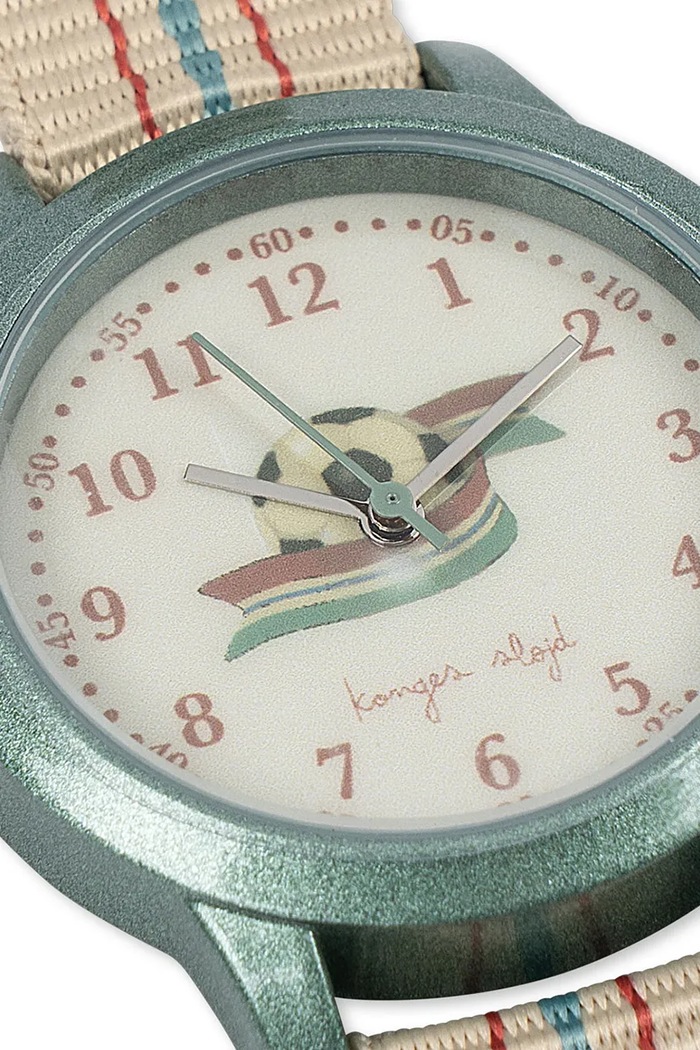 Αγορίστικα Konges Sløjd Ρολόι παιδικό KIDS WATCH KS106060.9BY2 μπεζ