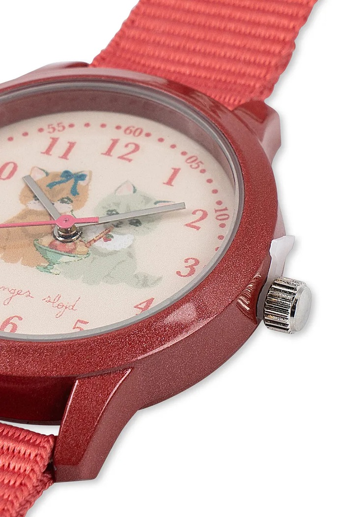 Konges Sløjd Ρολόι παιδικό KIDS WATCH KS106060.9BY2 κόκκινο AW26