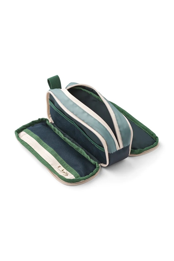 Liewood piórnik dziecięcy Cindy Pencil Case LW20980.9BY2 zielony AW26