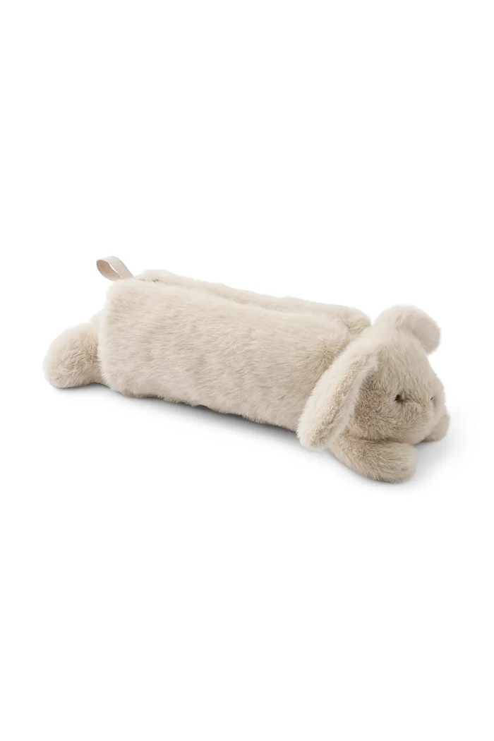 Liewood piórnik dziecięcy Dalina Rabbit Plush Pouch beżowy LW20867.9BY2