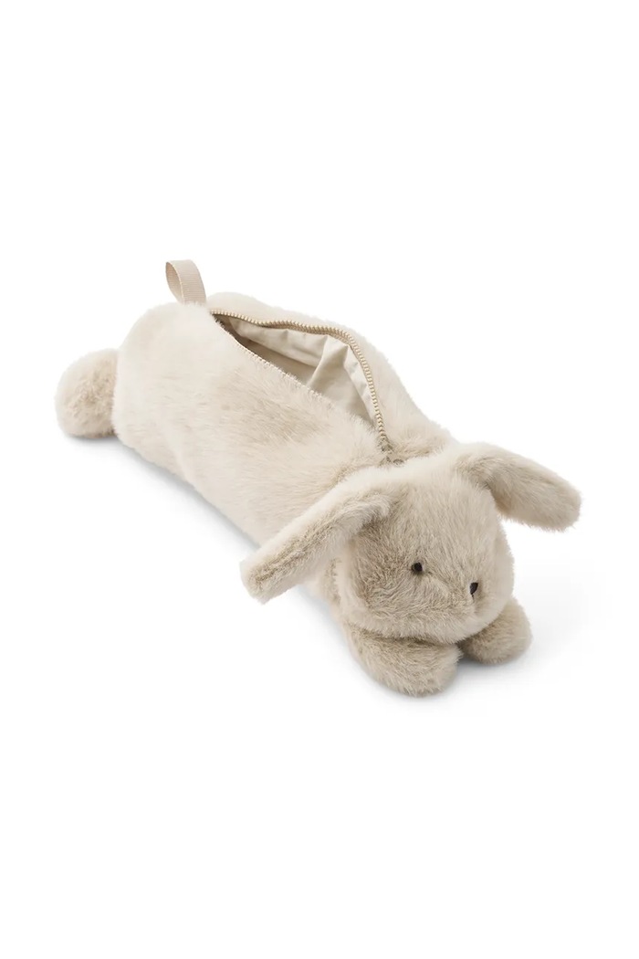 Liewood piórnik dziecięcy Dalina Rabbit Plush Pouch LW20867.9BY2 beżowy AW26