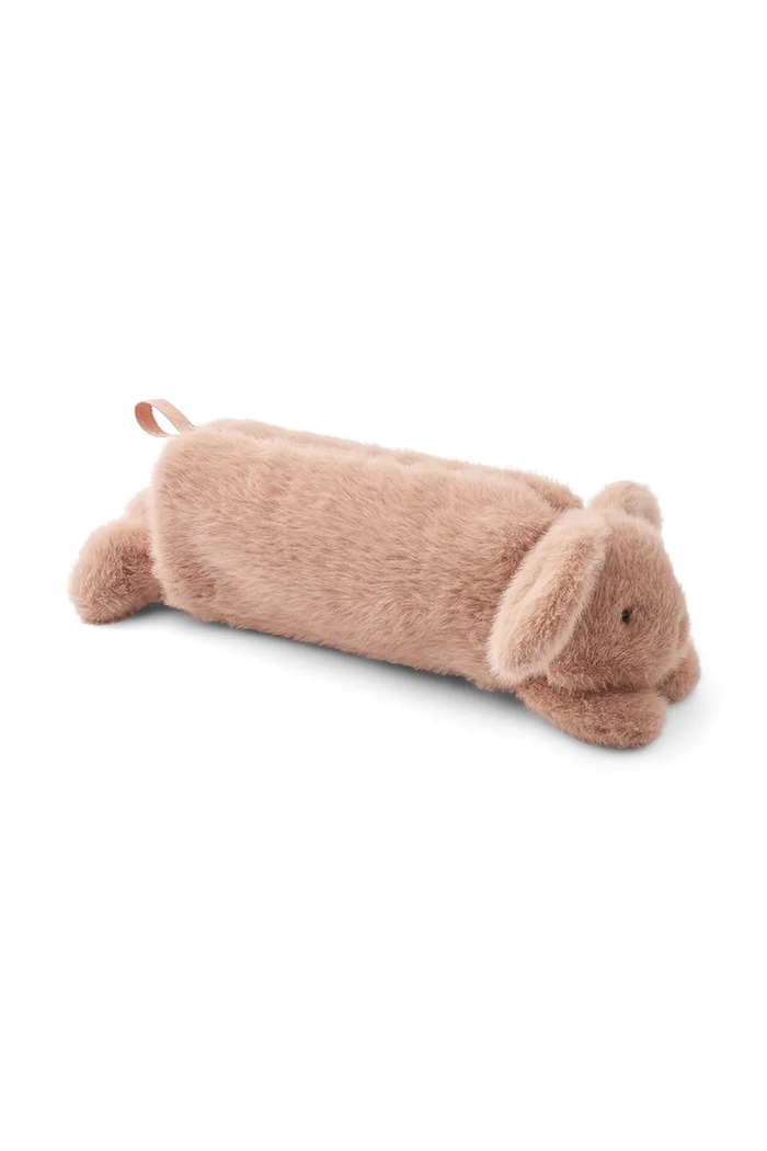 Liewood piórnik dziecięcy Dalina Rabbit Plush Pouch różowy LW20867.9BY2