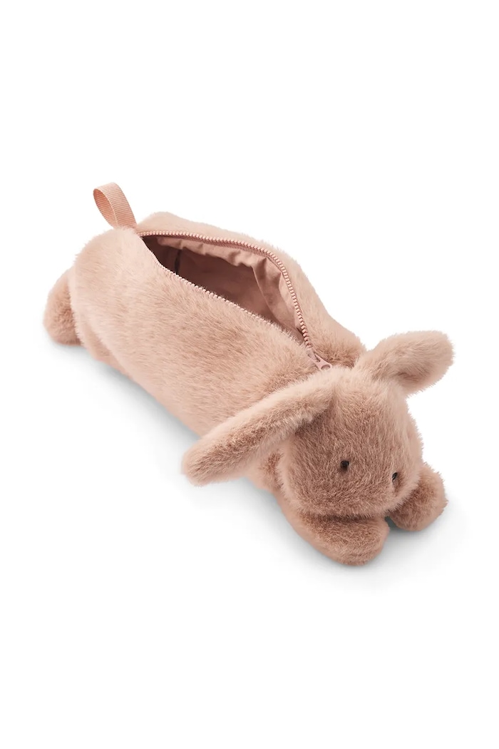 Liewood piórnik dziecięcy Dalina Rabbit Plush Pouch LW20867.9BY2 różowy AW26