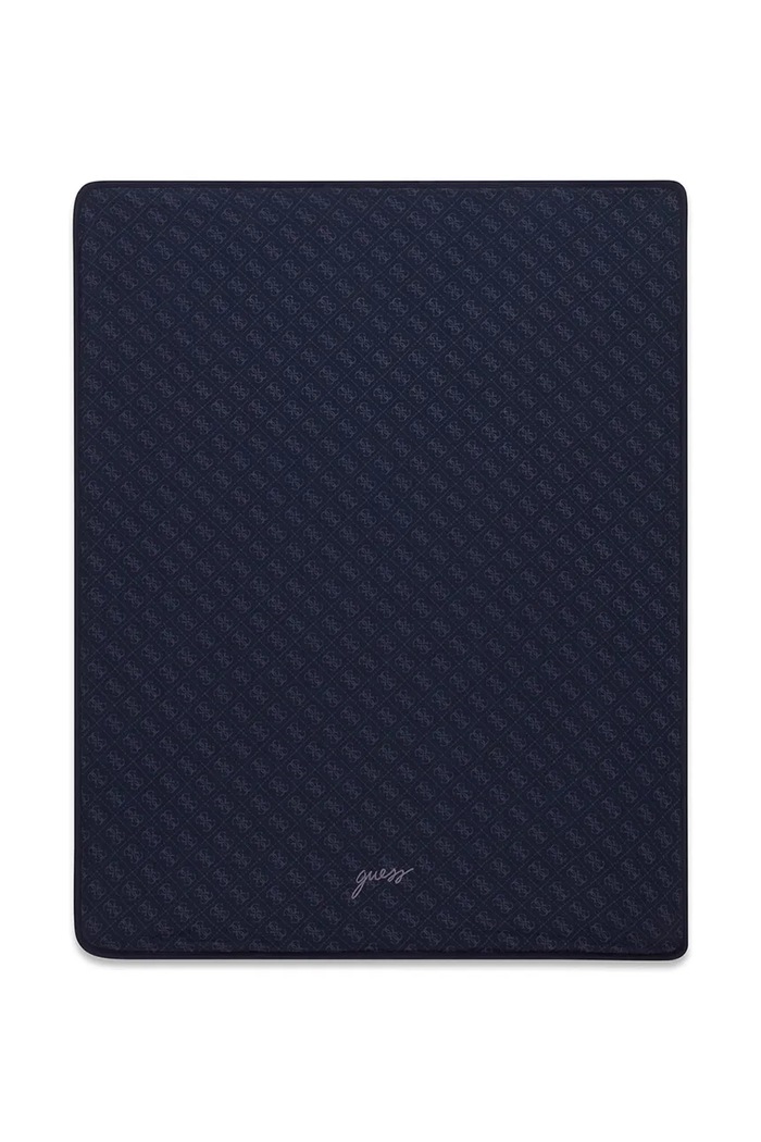 Guess Kocyk dziecięcy bawełniany granatowy H6YZ18.W2966.9BY2