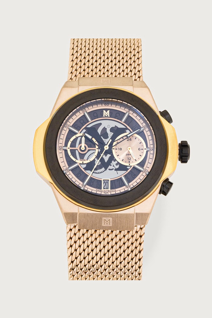 MONTIGNAC Zegarek męski ORIGINE złoty MOW1307