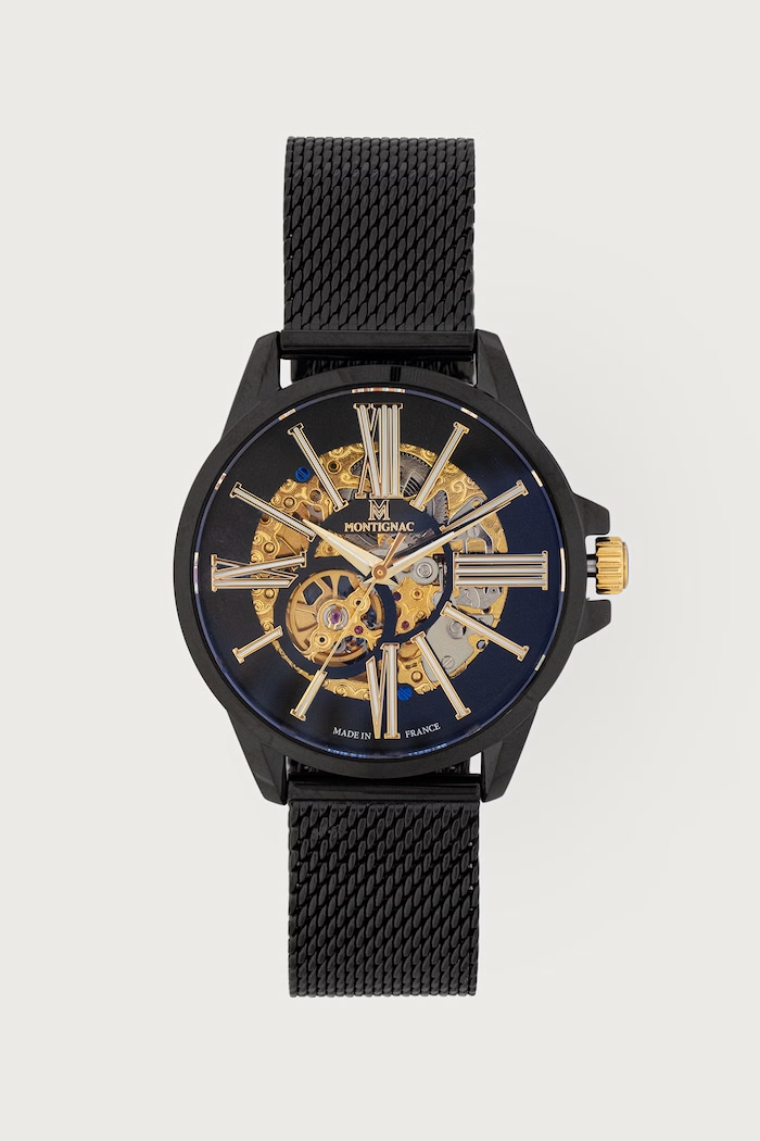 MONTIGNAC Zegarek męski ORIGINE czarny MOW405