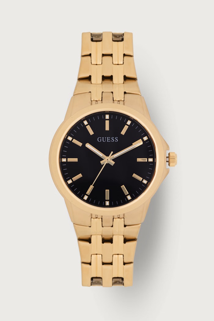 Guess Zegarek męski złoty GW1121G2