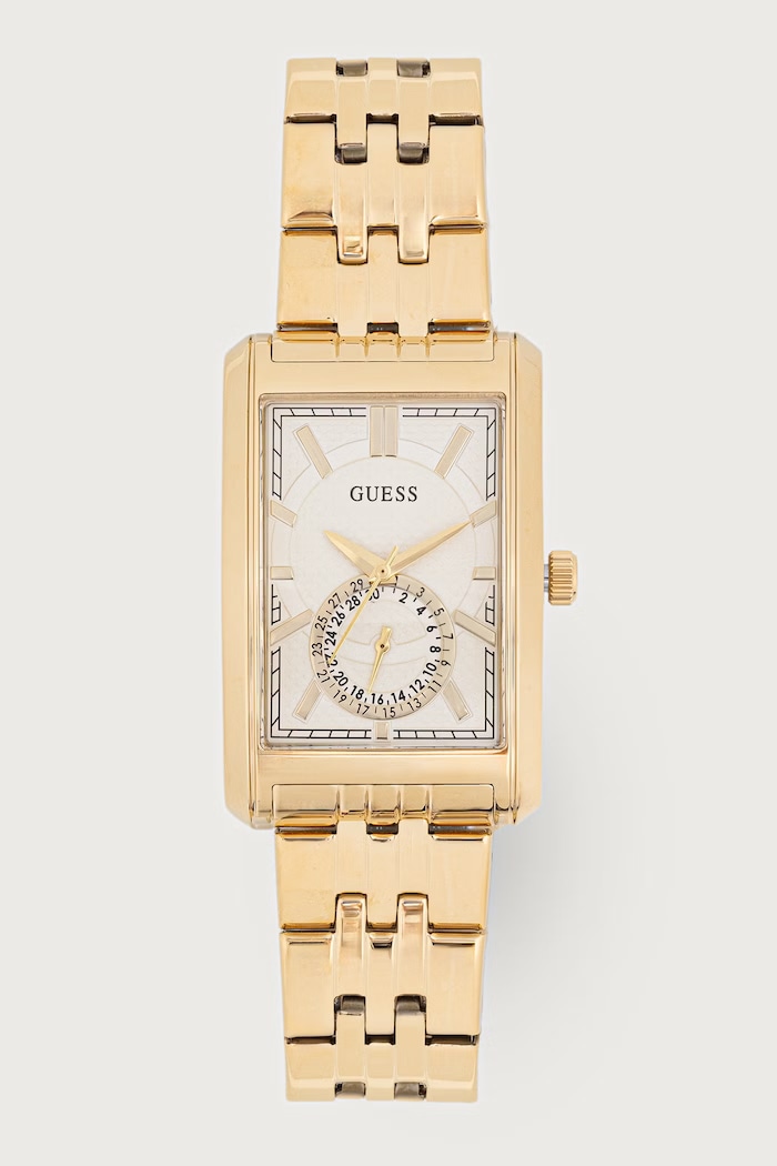 Guess Zegarek męski złoty GW1125G2