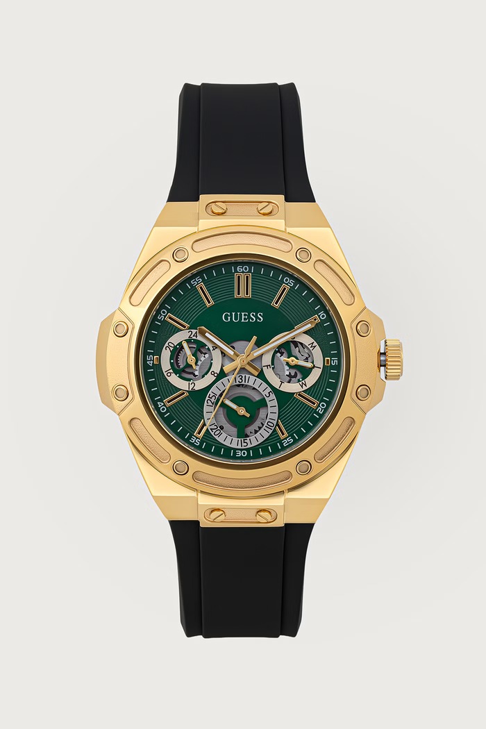 Guess Zegarek męski złoty GW1132G8