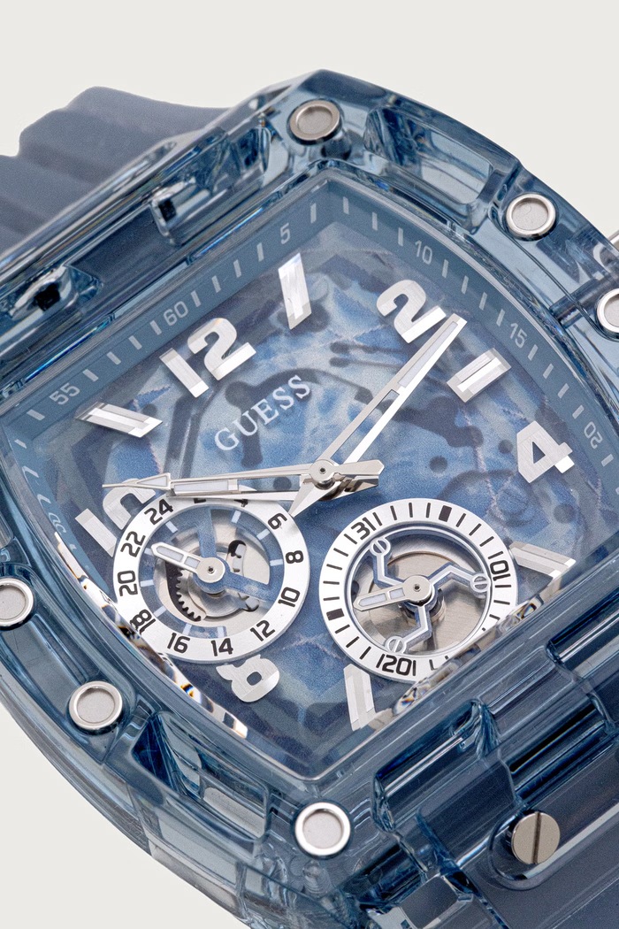 Guess Zegarek męski GW1147G1 niebieski AW26