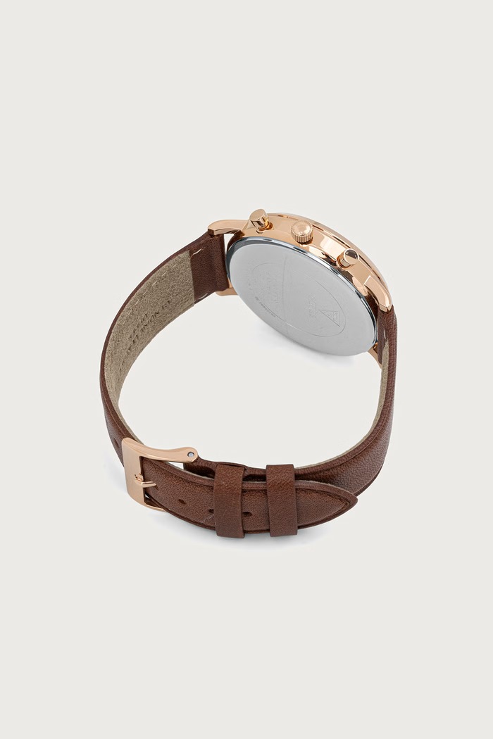 Akcesoria Guess Zegarek męski GW1154G5 złoty