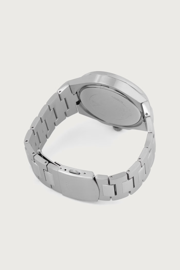 Guess Zegarek męski DASHBOARD GW0798G1 srebrny AW26