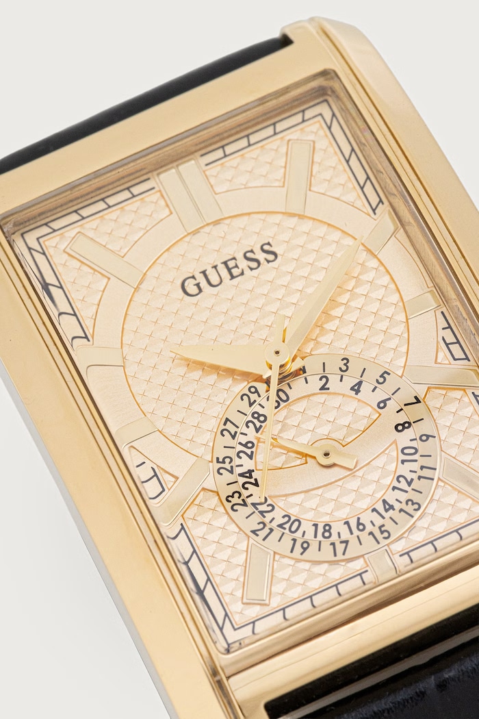 Akcesoria Guess Zegarek męski HUGH GW1152G2 złoty