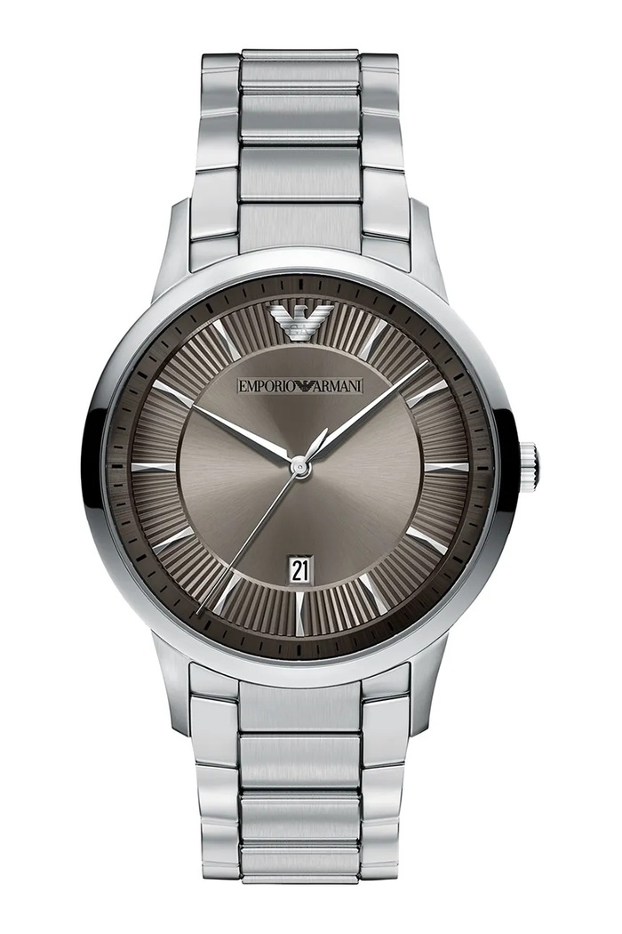 Emporio Armani Zegarek męski Iconico srebrny AR11825