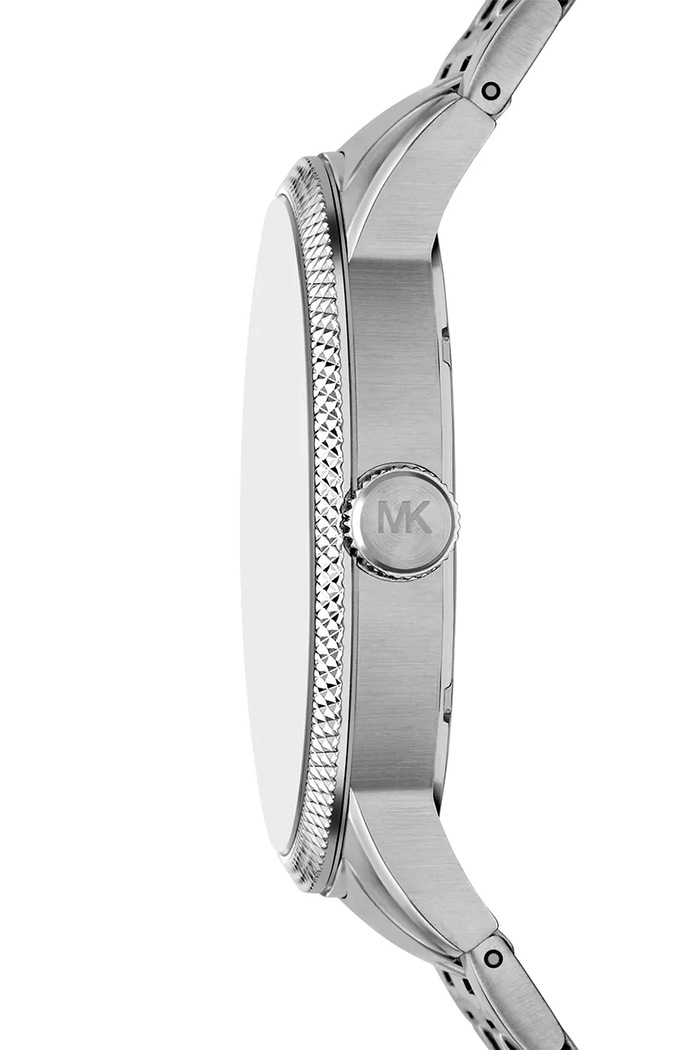 Akcesoria Michael Kors Zestaw zegarek i bransoletka męski Wolfe MK9291SET srebrny