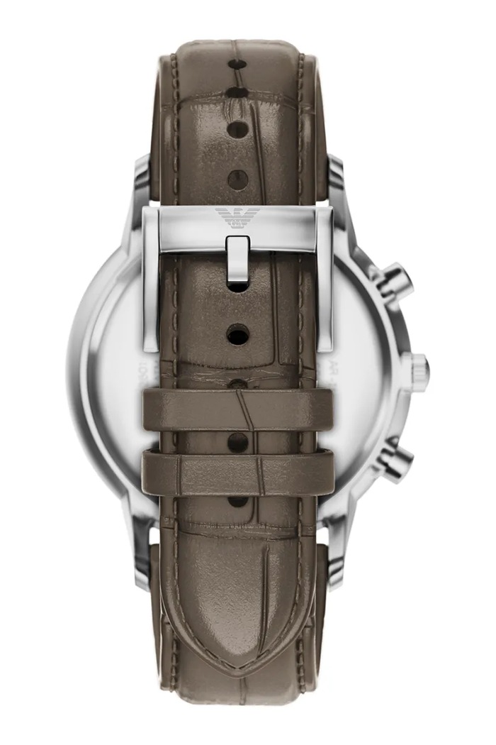 Emporio Armani Zegarek męski Iconico AR11821 srebrny AW26