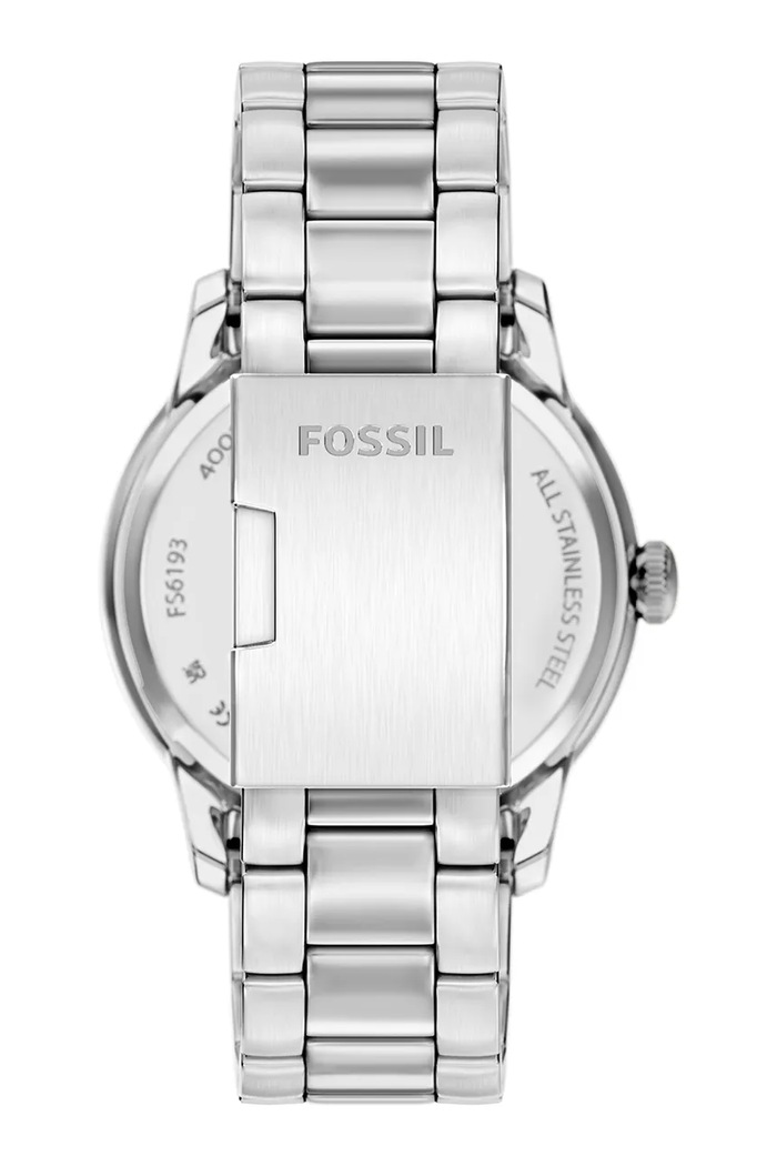 Fossil Zegarek męski Townsman FS6192 srebrny AW26