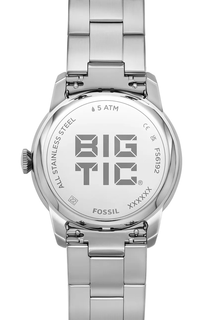 Zegarek męski Townsman Fossil FS6192 srebrny