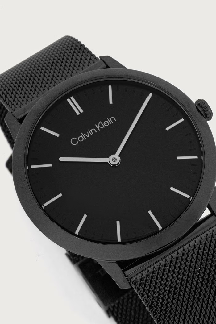 Akcesoria Calvin Klein Zegarek męski Exceptional 25200603 czarny