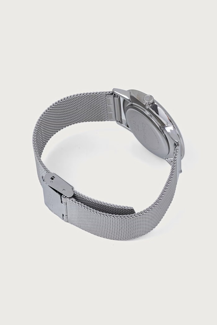 Akcesoria Calvin Klein Zegarek męski Exceptional 25200601 srebrny