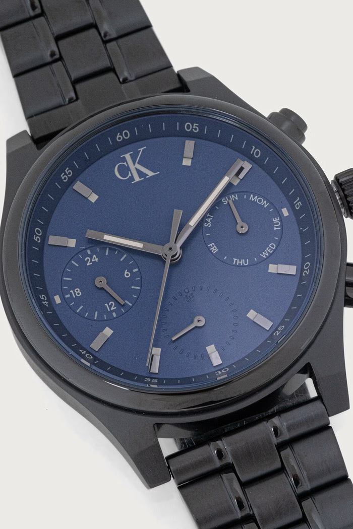 Calvin Klein Zegarek męski Modern Vintage 25200595 szary AW26