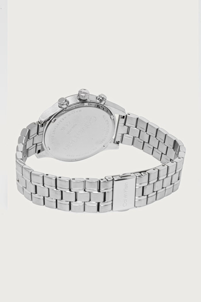 Akcesoria Calvin Klein Zegarek męski Modern Vintage 25200594 srebrny