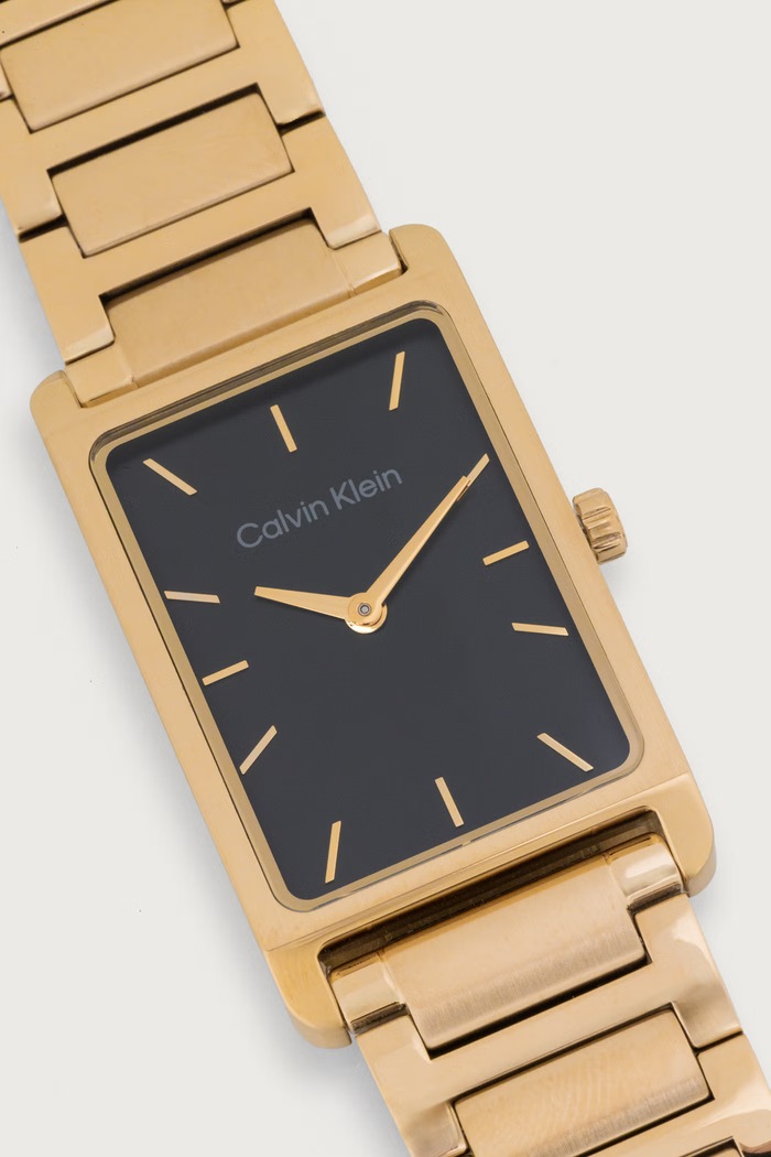 Akcesoria Calvin Klein Zegarek męski Dapper 25200592 złoty