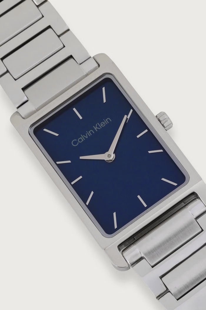 Akcesoria Calvin Klein Zegarek męski Dapper 25200590 srebrny