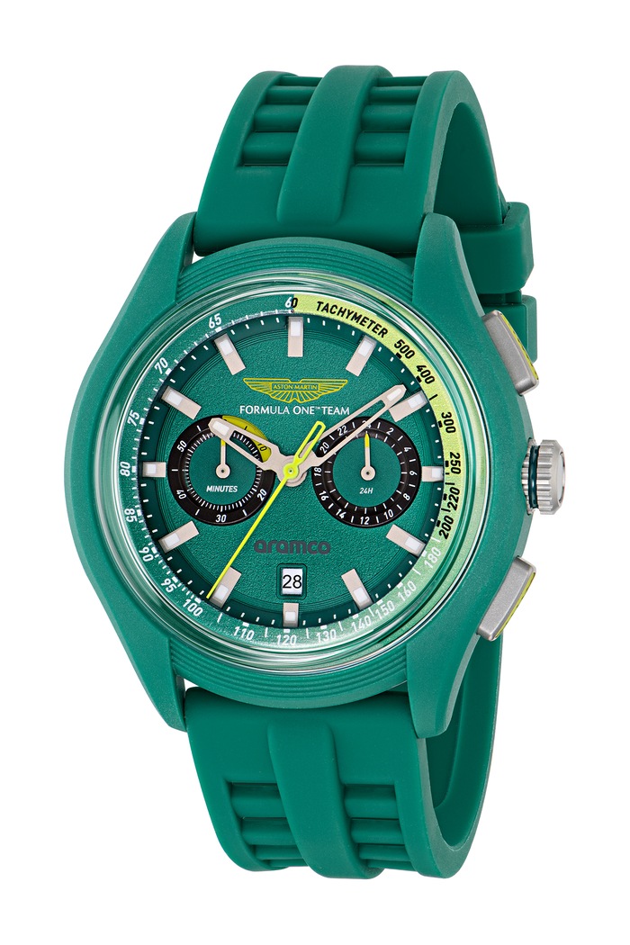 Aston Martin Zegarek męski MTFB1F604 zielony AW26