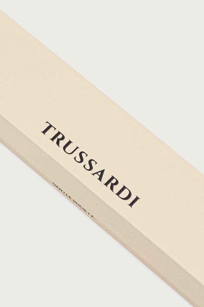 Akcesoria Trussardi Bransoletka męska skórzana TJAXZ25 czarny