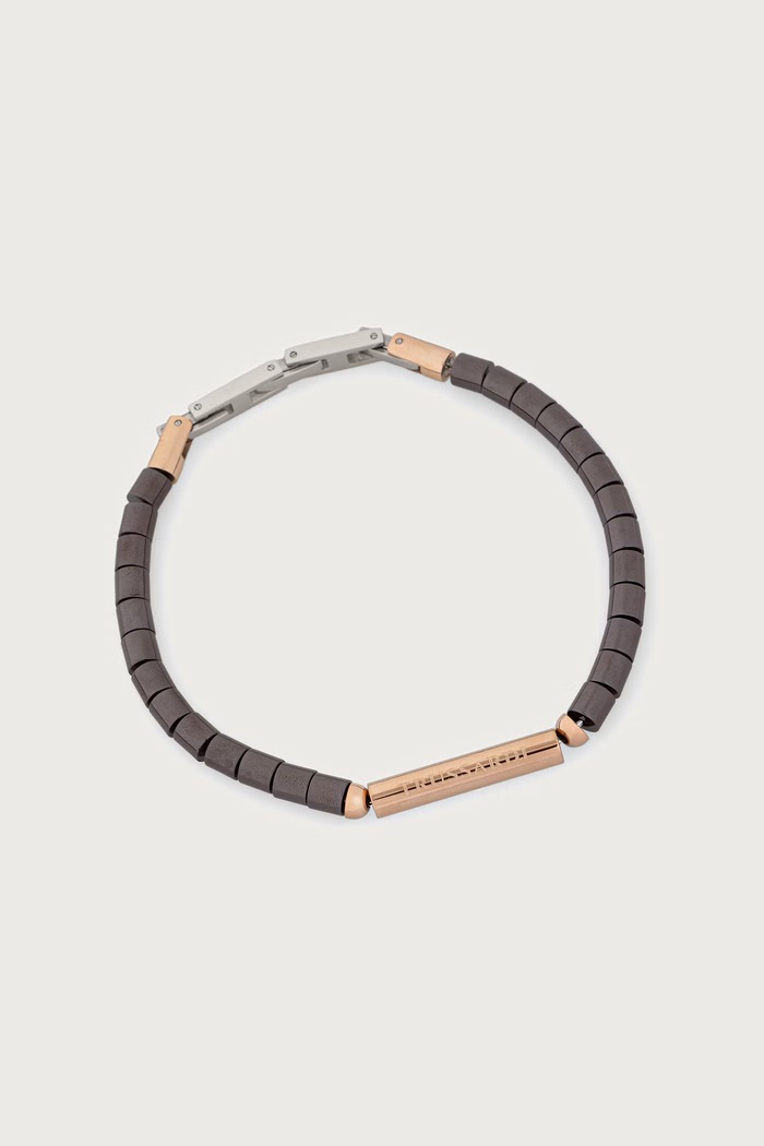 Trussardi Bransoletka męska brązowy TJAXE02