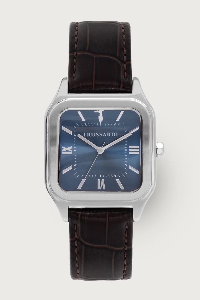 Trussardi Zegarek męski brązowy R2451178001