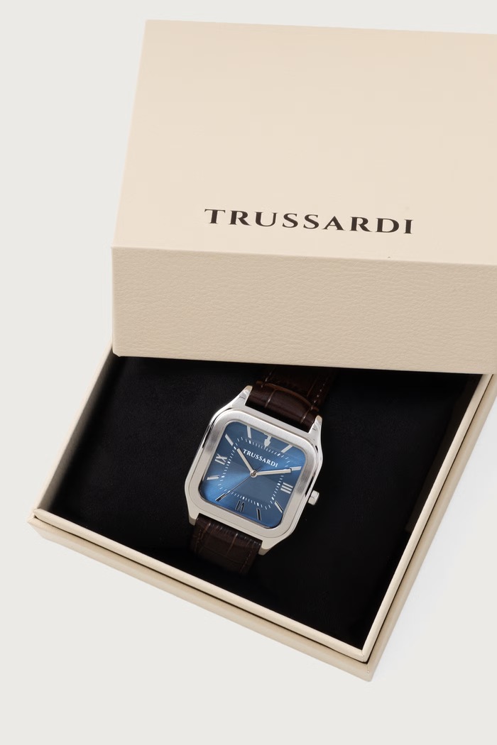 Zegarek męski Trussardi R2451178001 brązowy