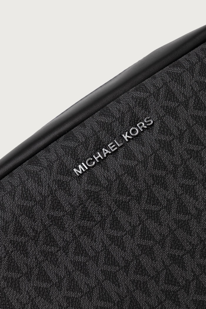 Akcesoria Michael Kors Kosmetyczka męska z imitacji skóry HUDSON 33F6LHDN3B czarny