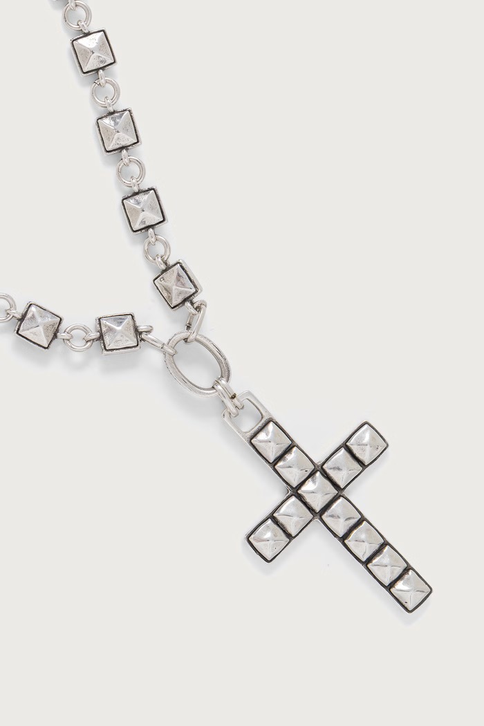 TwoJeys Naszyjnik męski 413626006 srebrny AW26