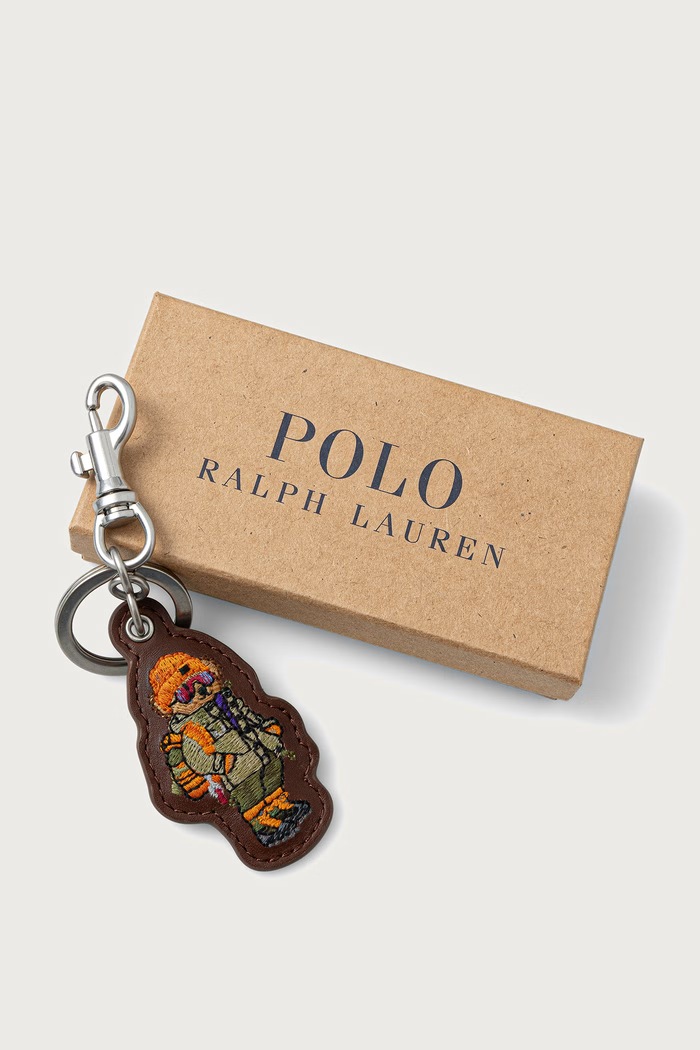 Akcesoria Polo Ralph Lauren Brelok 405P16241 brązowy