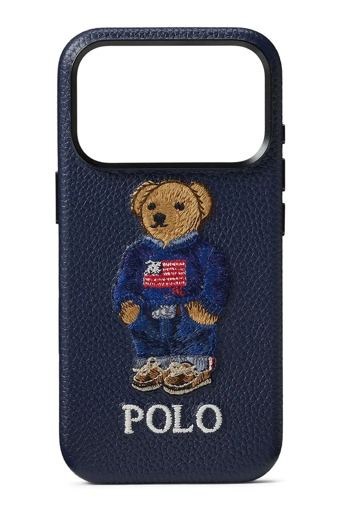 Polo Ralph Lauren etui na telefon granatowy 405P17563