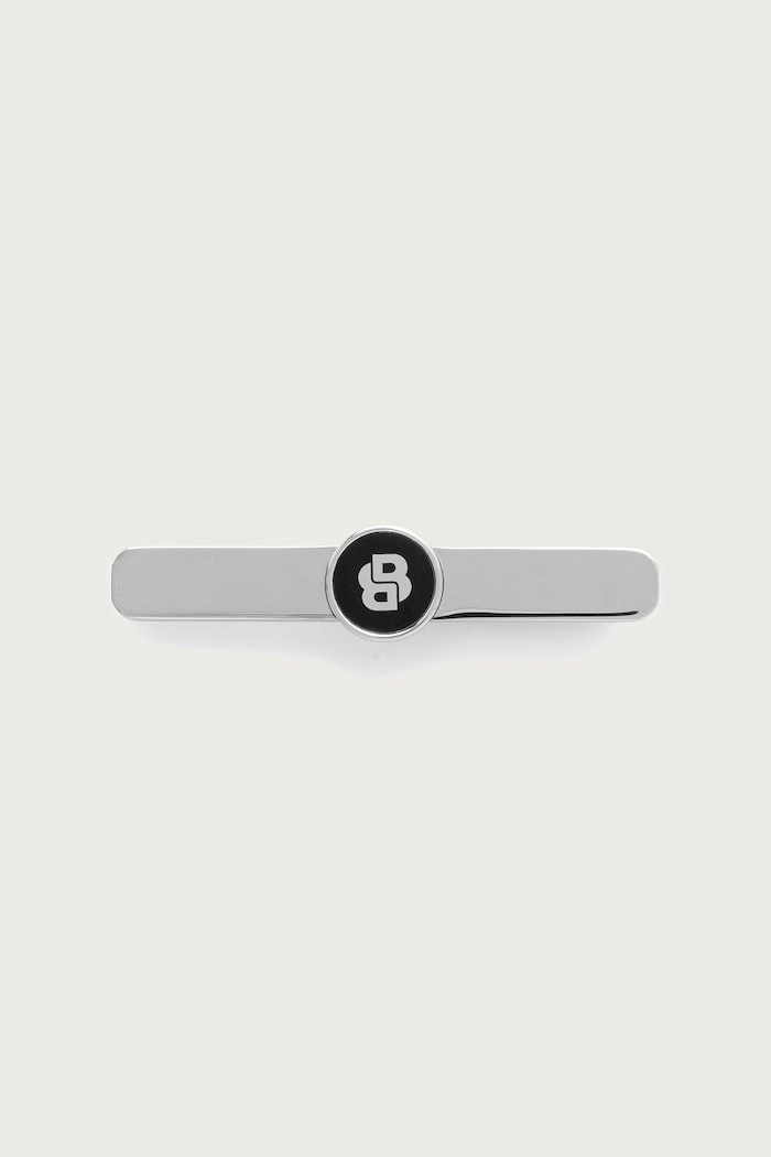 BOSS Za muškarce metalni B-LOGO2-TIE crna 50565224