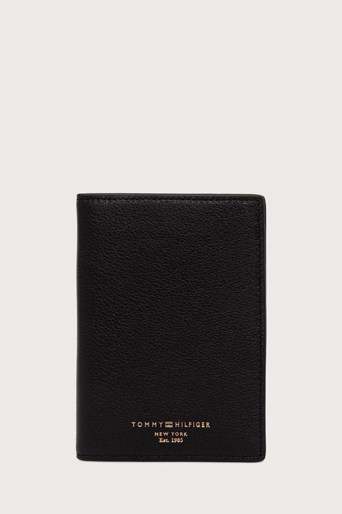 Tommy Hilfiger Σετ με θήκη ανδρικό δερμάτινο AM0AM14808 μαύρο AW26
