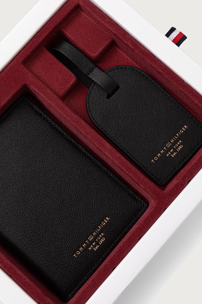 Tommy Hilfiger Σετ με θήκη ανδρικό δερμάτινο AM0AM14808