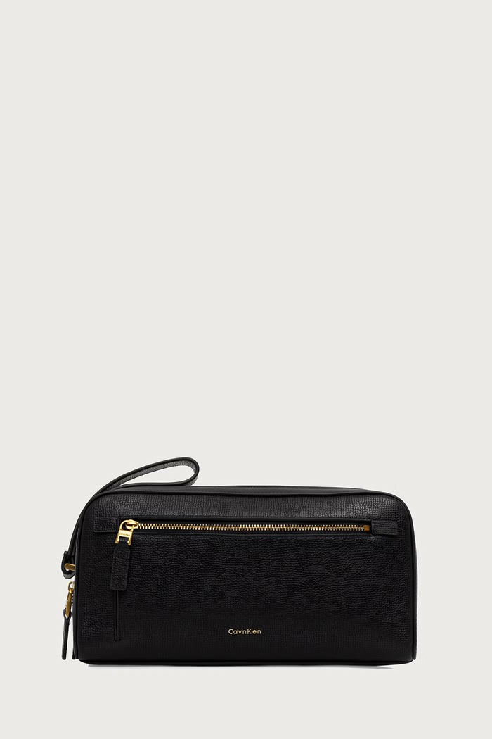Calvin Klein Νεσεσέρ ανδρικό δερμάτινο μαύρο LV04D1323G