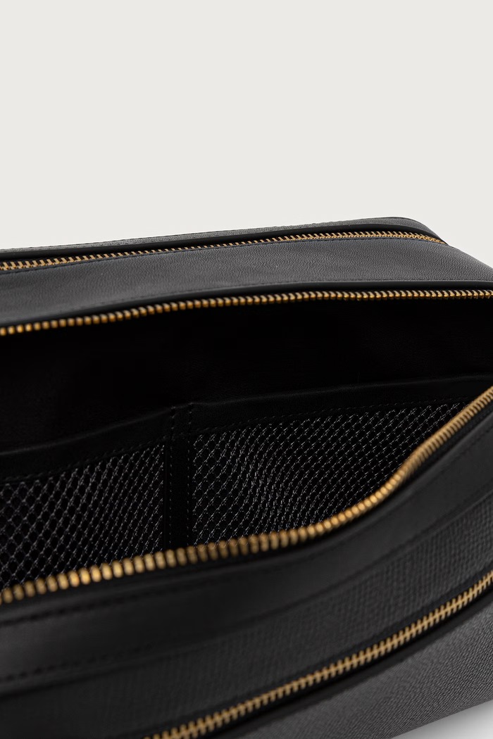 Αξεσουάρ Calvin Klein Νεσεσέρ ανδρικό δερμάτινο LV04D1323G μαύρο