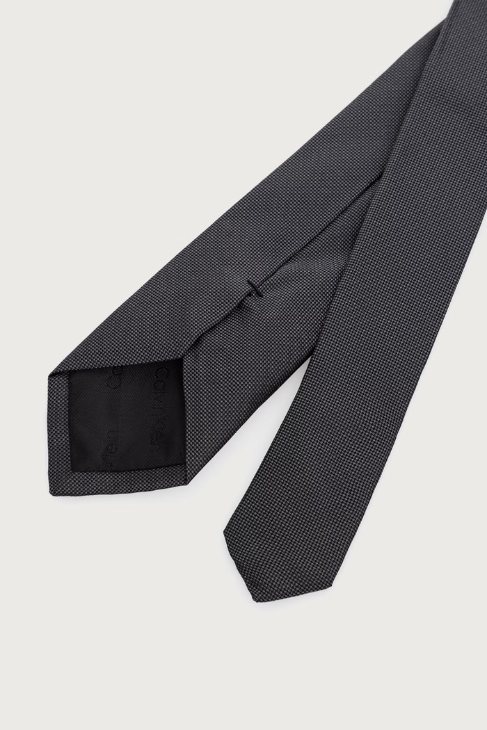 Calvin Klein Γραβάτα ανδρική μεταξωτή CK2011E019 μαύρο AW26