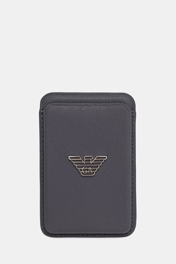 Emporio Armani etui na karty męskie szary EM003599.AF13805