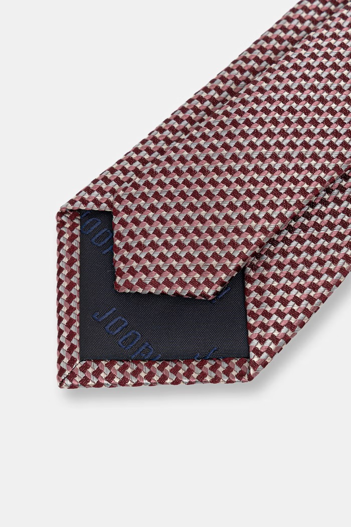 Joop! γραβάτα ανδρική μεταξωτή 30104471 μπορντό AW26