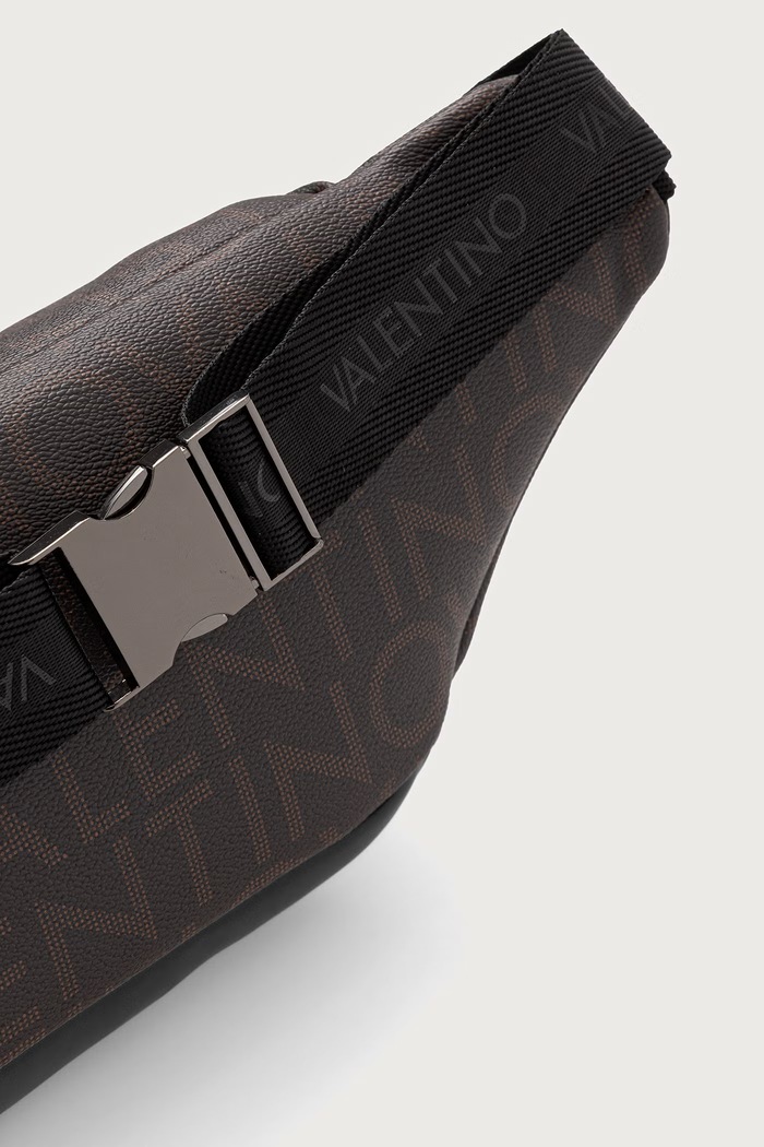 Akcesoria Valentino Bags Nerka na pas męska KING RE VBS9RQ08 brązowy