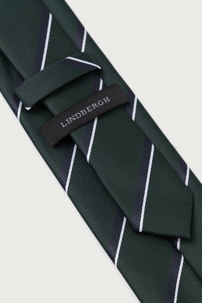 Lindbergh Krawat męski 30.972041 zielony AW26
