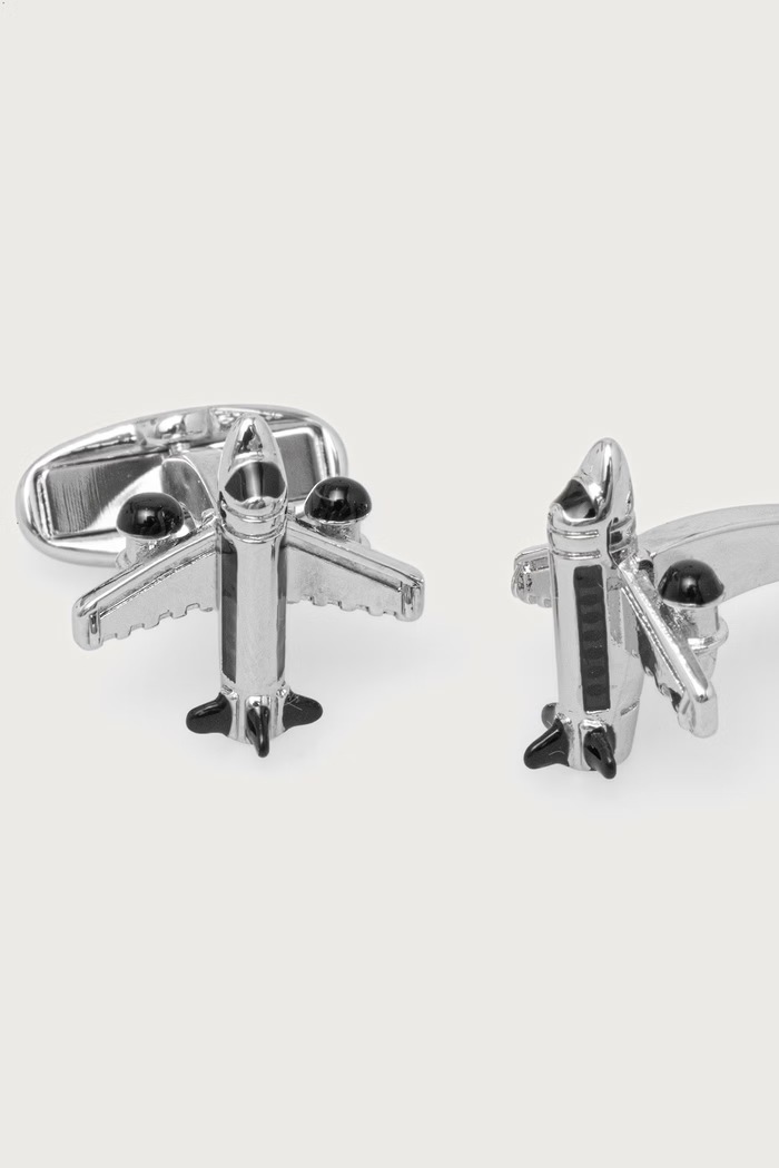 Paul Smith Spinki do mankietów męskie M1A.CUFF.TAERO srebrny AW26